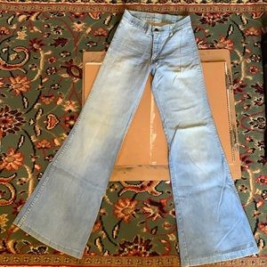 Vintage 70s Brittania Sportswear bell bottoms flare jeans